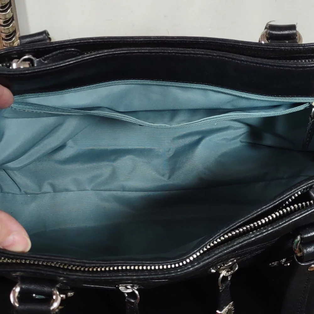 Cole Haan "Alexa" Leather Shopper Bag - Picture 10 of 13